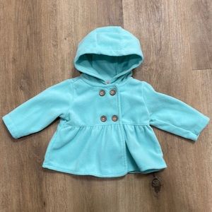 Carter's Mint Hooded Jacket for girls 3 months‎